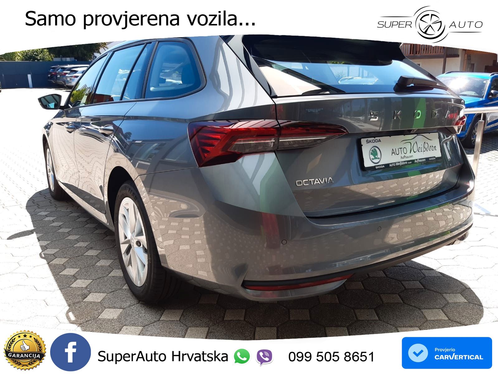 Škoda Octavia Combi 1.5 TSI (116 KS) DSG Selection LED+GR SJED+ACC