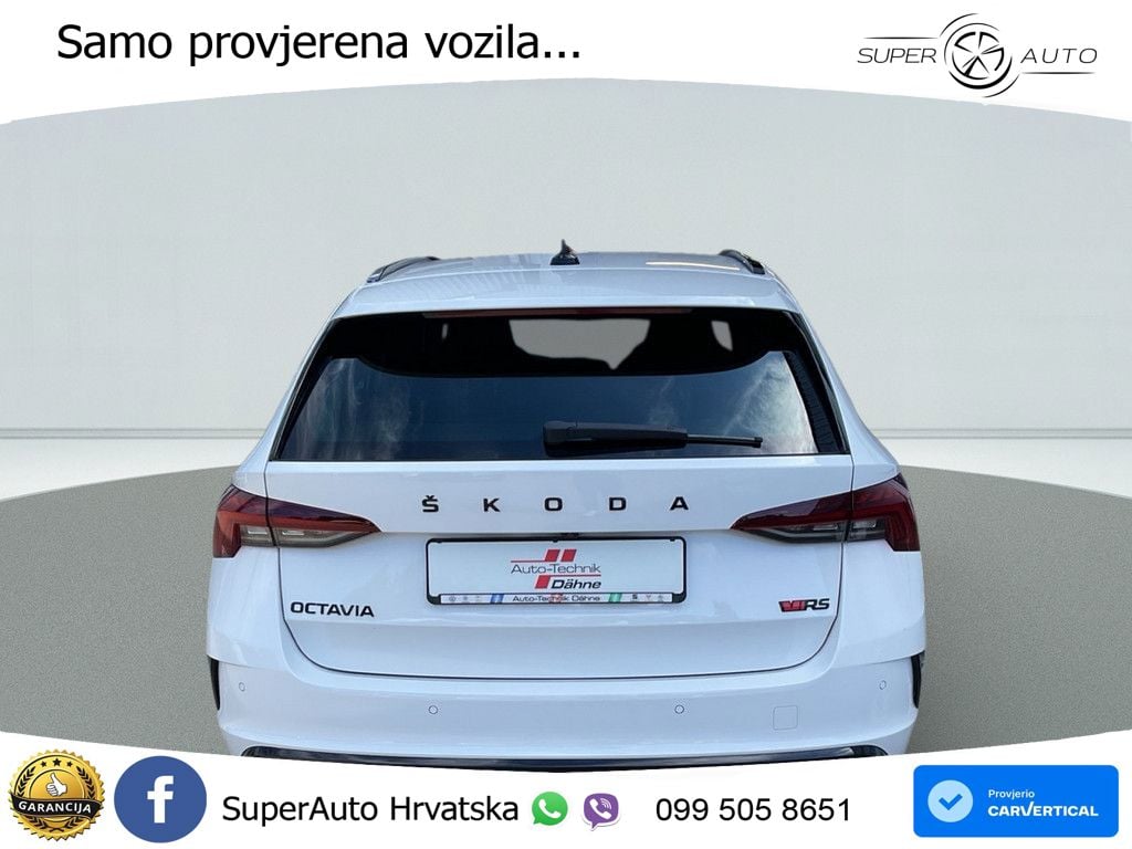 Škoda Octavia Combi RS 2.0 TDI (200 KS) 4x4 DSG LED+GR SJED+ACC