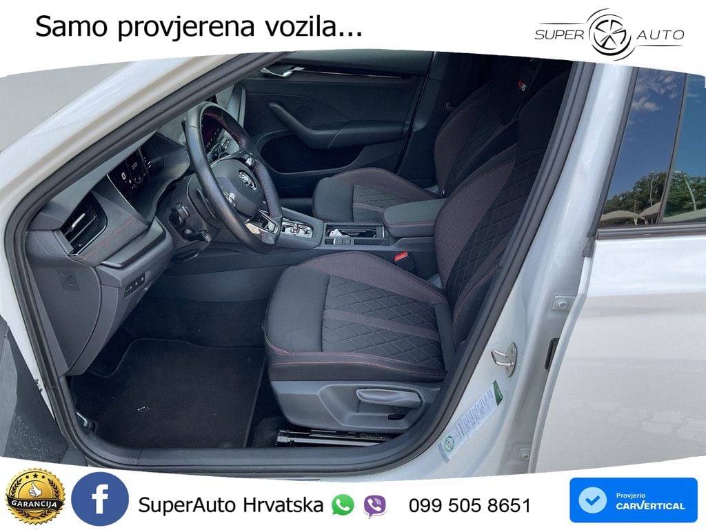 Škoda Octavia Combi RS 2.0 TDI (200 KS) 4x4 DSG LED+GR SJED+ACC