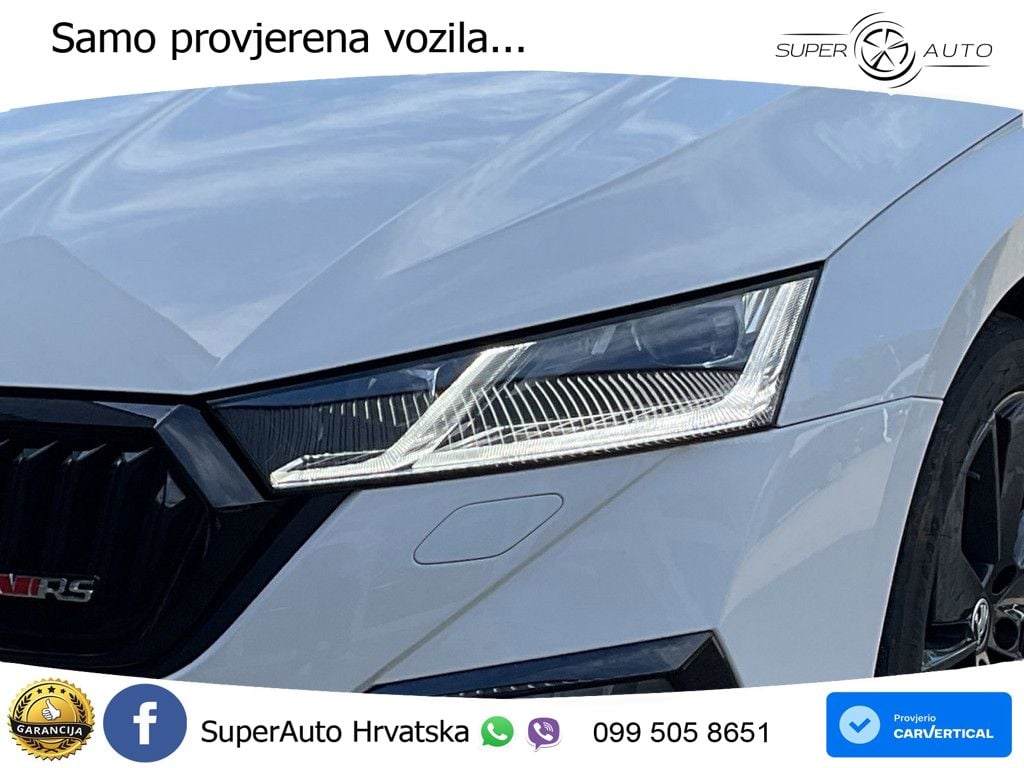 Škoda Octavia Combi RS 2.0 TDI (200 KS) 4x4 DSG LED+GR SJED+ACC