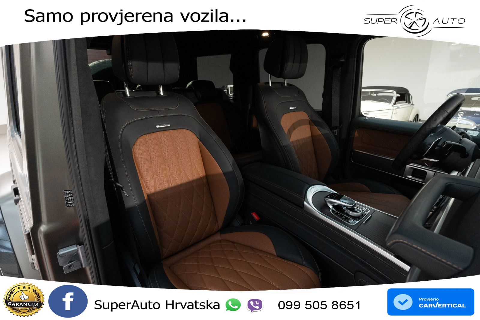 Mercedes AMG G 63 Long V8 (585 KS) 4MATIC 9G-TRONIC AMG SPEEDSHIFT PLUS LED+GR SJED+ACC