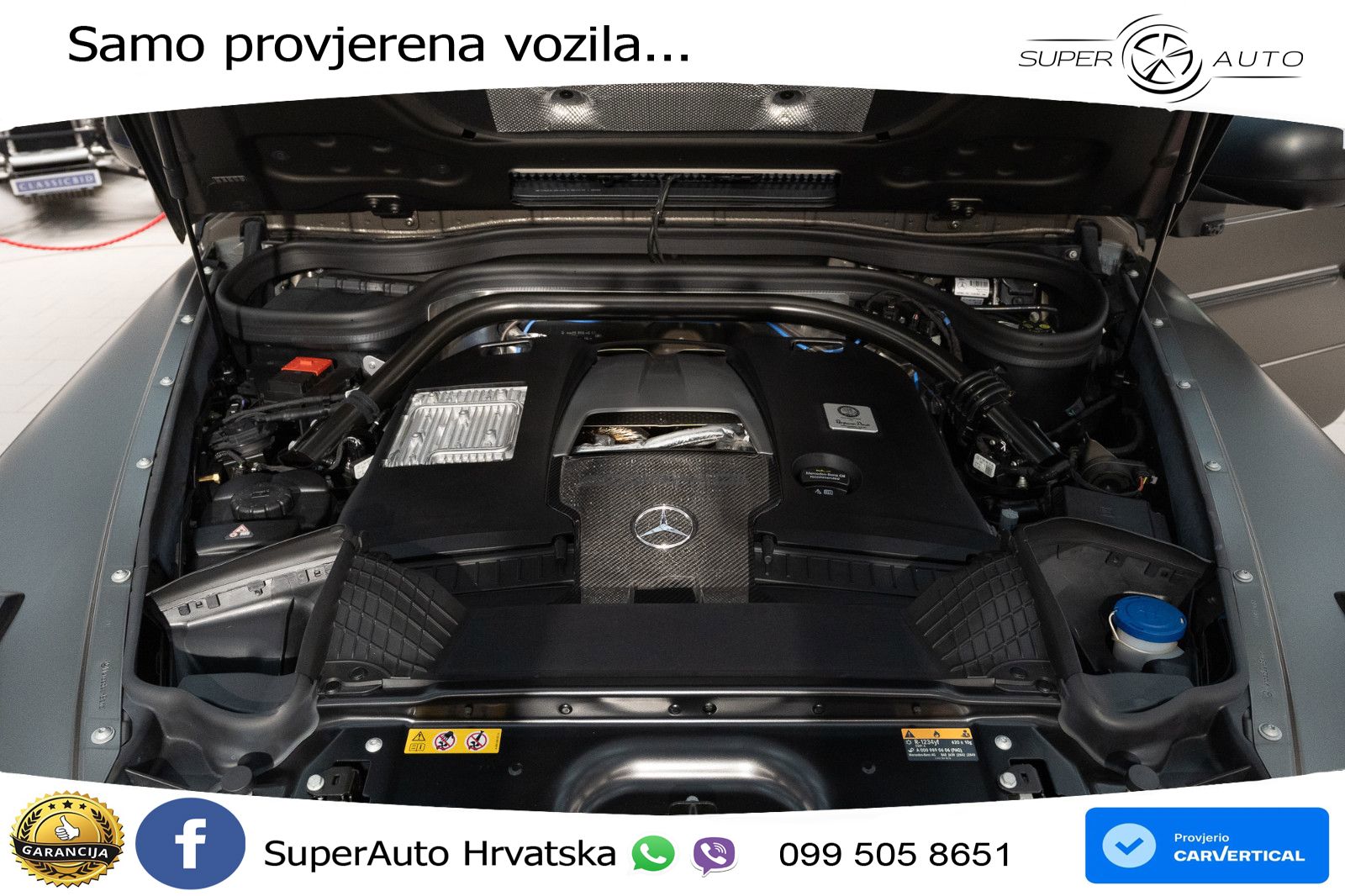Mercedes AMG G 63 Long V8 (585 KS) 4MATIC 9G-TRONIC AMG SPEEDSHIFT PLUS LED+GR SJED+ACC