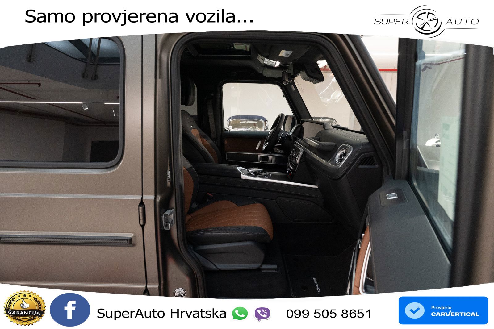 Mercedes AMG G 63 Long V8 (585 KS) 4MATIC 9G-TRONIC AMG SPEEDSHIFT PLUS LED+GR SJED+ACC