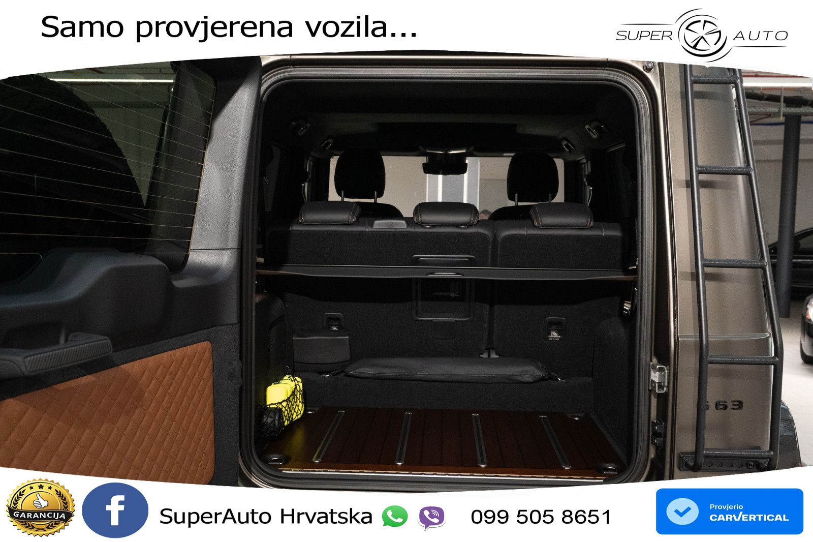 Mercedes AMG G 63 Long V8 (585 KS) 4MATIC 9G-TRONIC AMG SPEEDSHIFT PLUS LED+GR SJED+ACC