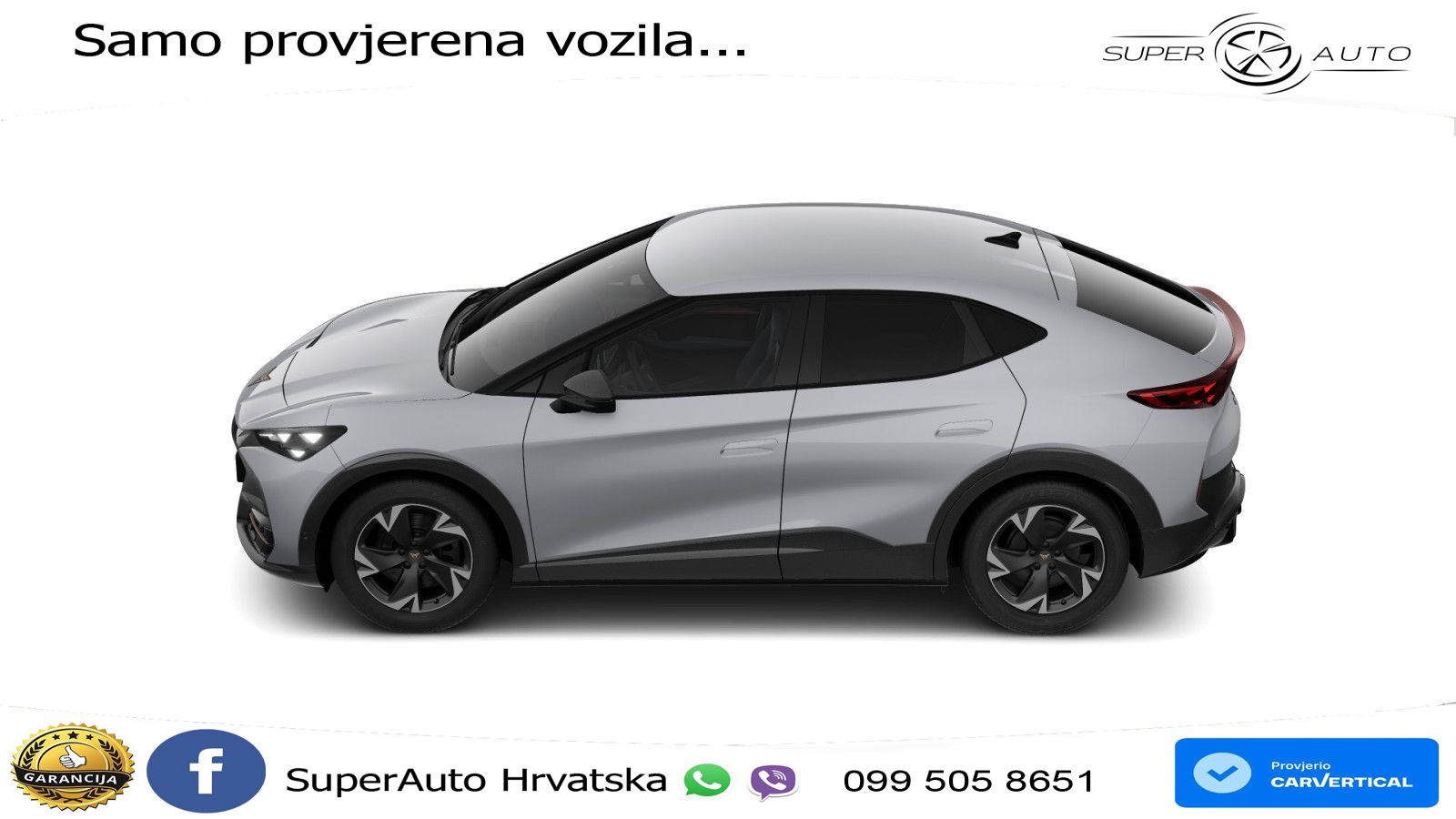 Cupra Tavascan 82 kWh (286 KS) LED+GR SJED+ACC