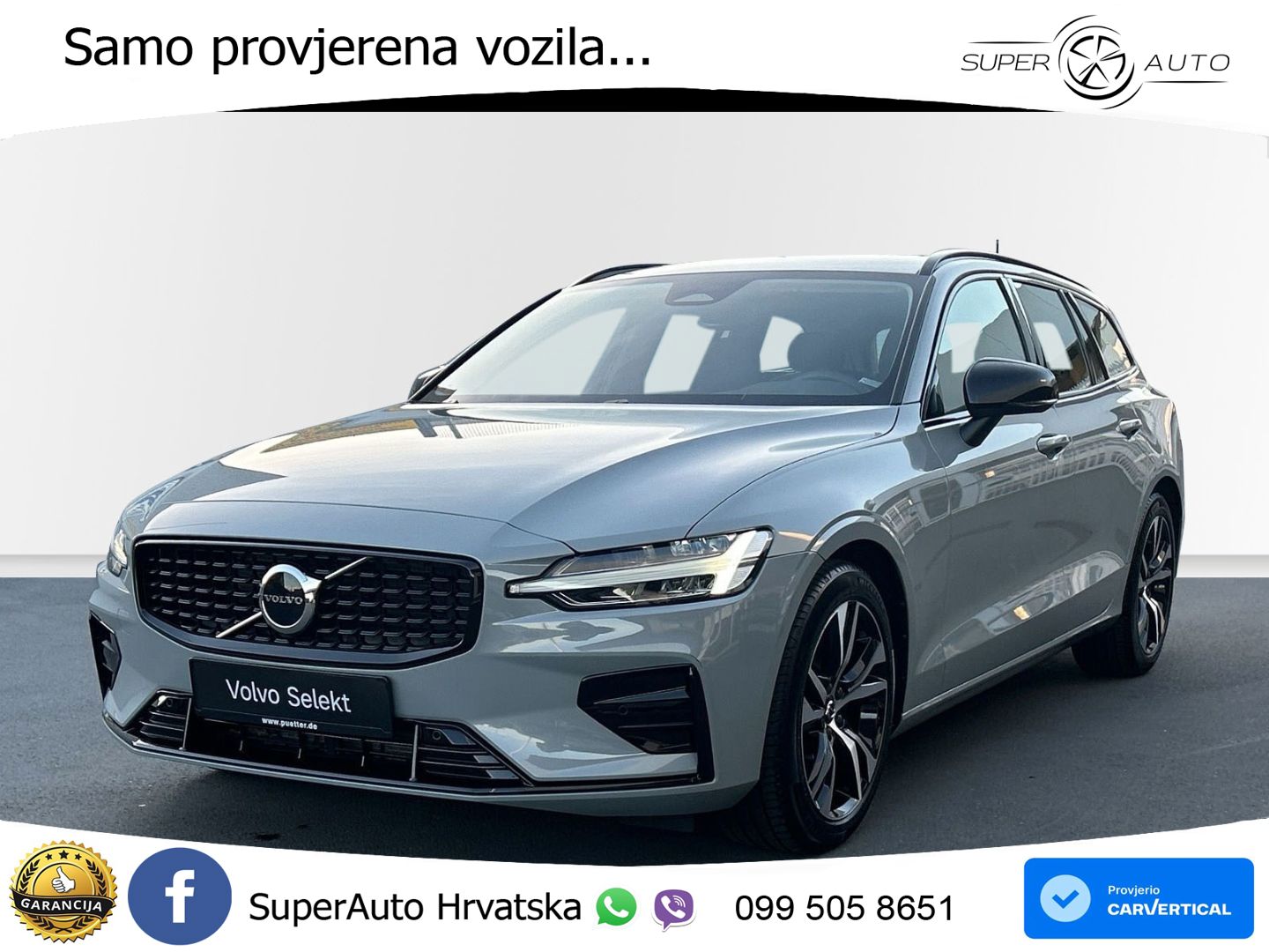 Volvo V60 2.0 B4 Benzin Automatic LED+GR SJED+ACC