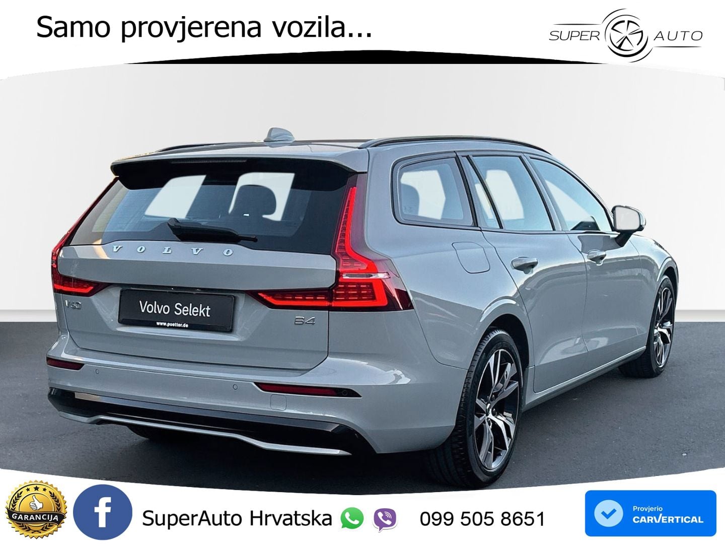 Volvo V60 2.0 B4 Benzin Automatic LED+GR SJED+ACC