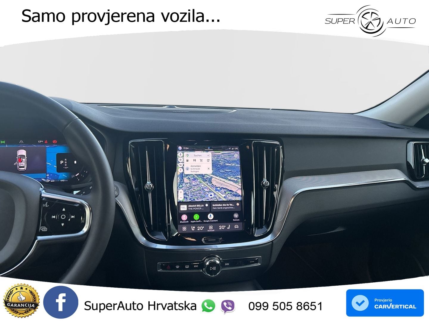 Volvo V60 2.0 B4 Benzin Automatic LED+GR SJED+ACC
