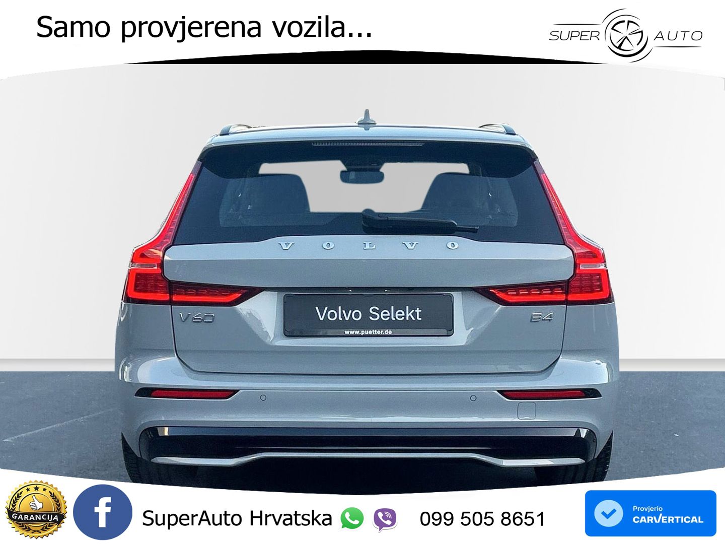Volvo V60 2.0 B4 Benzin Automatic LED+GR SJED+ACC