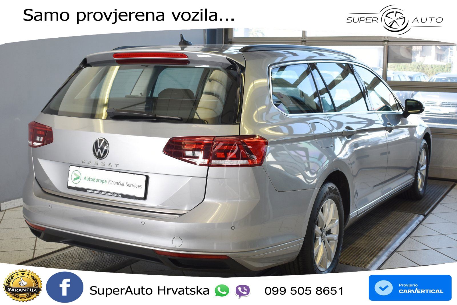 Volkswagen Passat Variant 2.0 TDI (150 KS) DSG Business LED+GR SJED+ACC