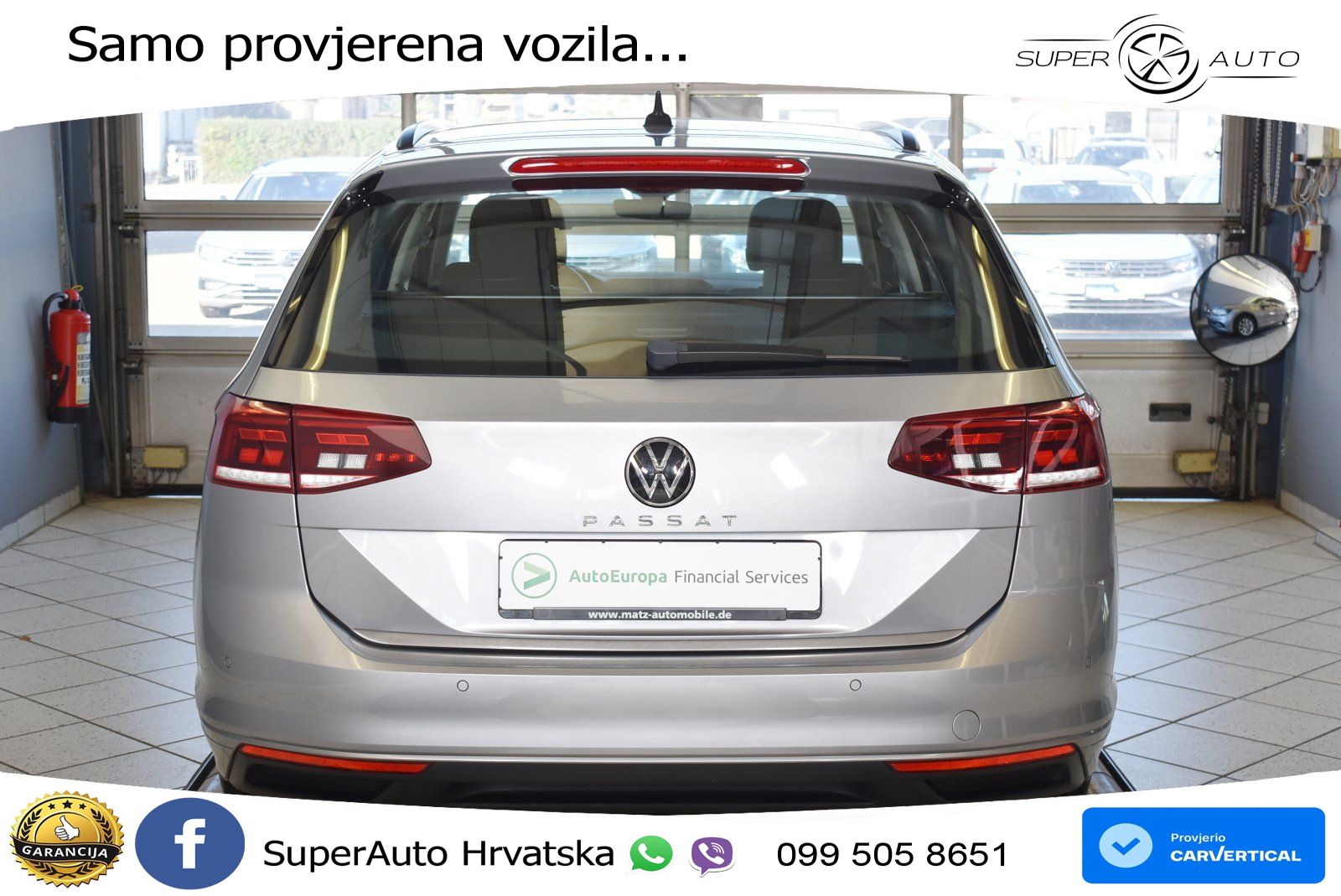 Volkswagen Passat Variant 2.0 TDI (150 KS) DSG Business LED+GR SJED+ACC