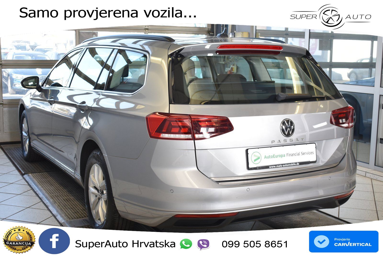Volkswagen Passat Variant 2.0 TDI (150 KS) DSG Business LED+GR SJED+ACC