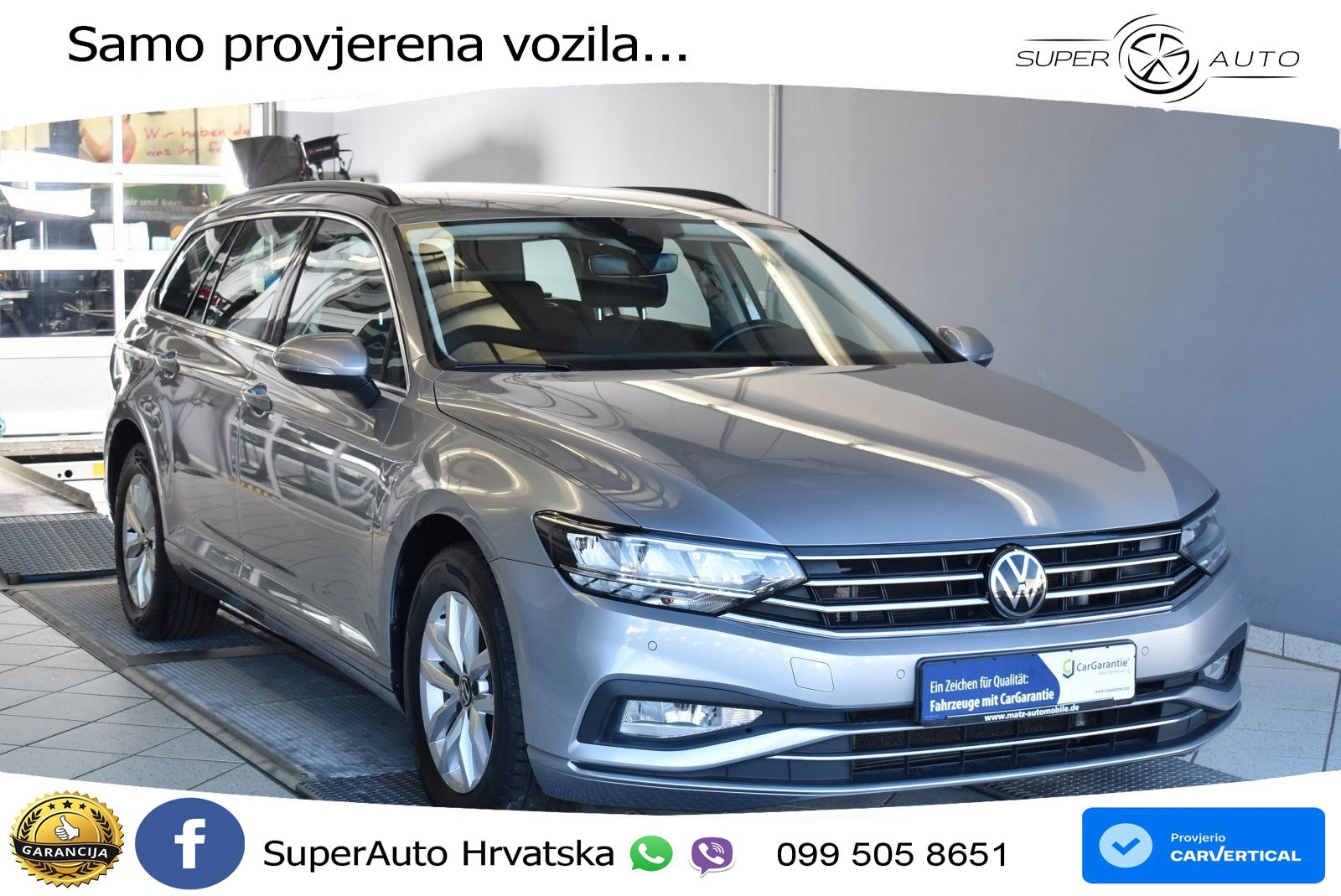 Volkswagen Passat Variant 2.0 TDI (150 KS) DSG Business LED+GR SJED+ACC