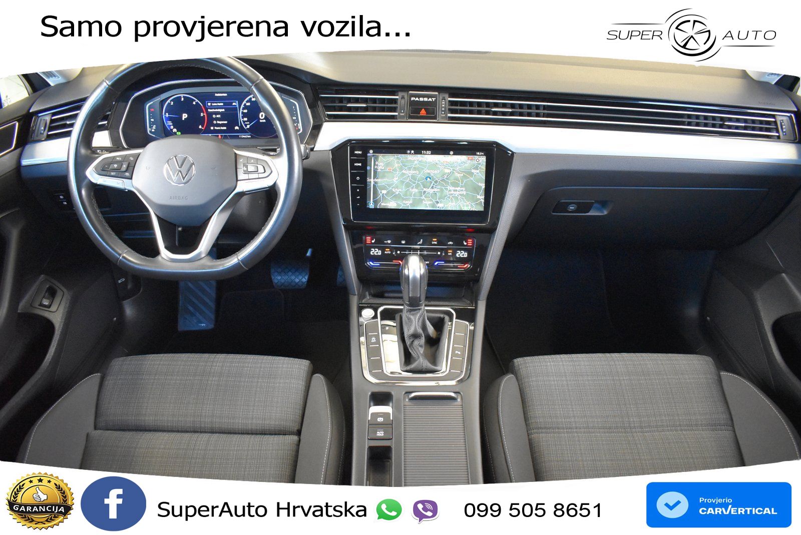 Volkswagen Passat Variant 2.0 TDI (150 KS) DSG Business LED+GR SJED+ACC