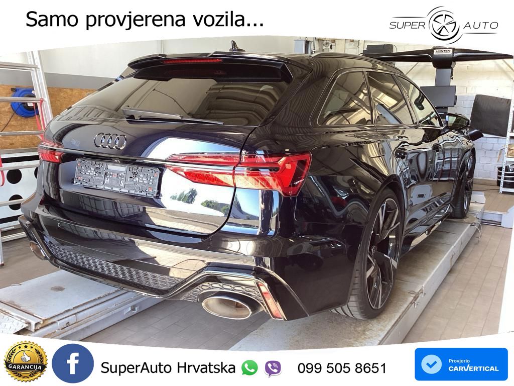 Audi RS6 Avant 4.0 TFSI V8 performance (630 KS)  quattro tiptronic LED+GR SJED+ACC