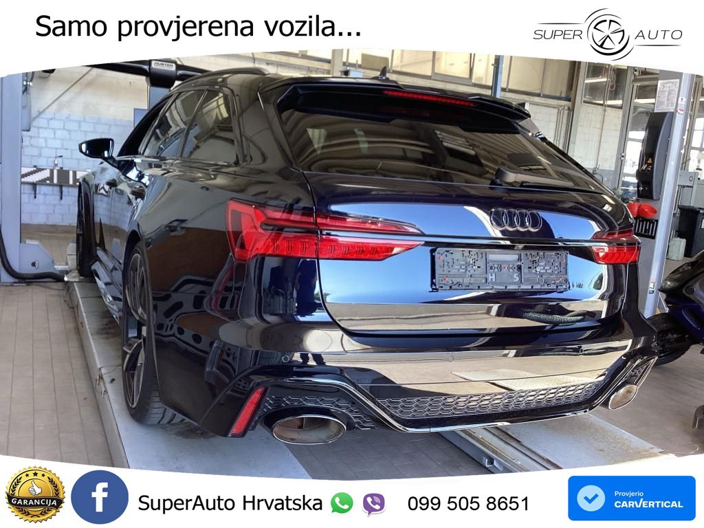Audi RS6 Avant 4.0 TFSI V8 performance (630 KS)  quattro tiptronic LED+GR SJED+ACC