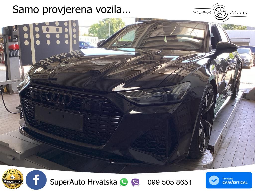 Audi RS6 Avant 4.0 TFSI V8 performance (630 KS)  quattro tiptronic LED+GR SJED+ACC