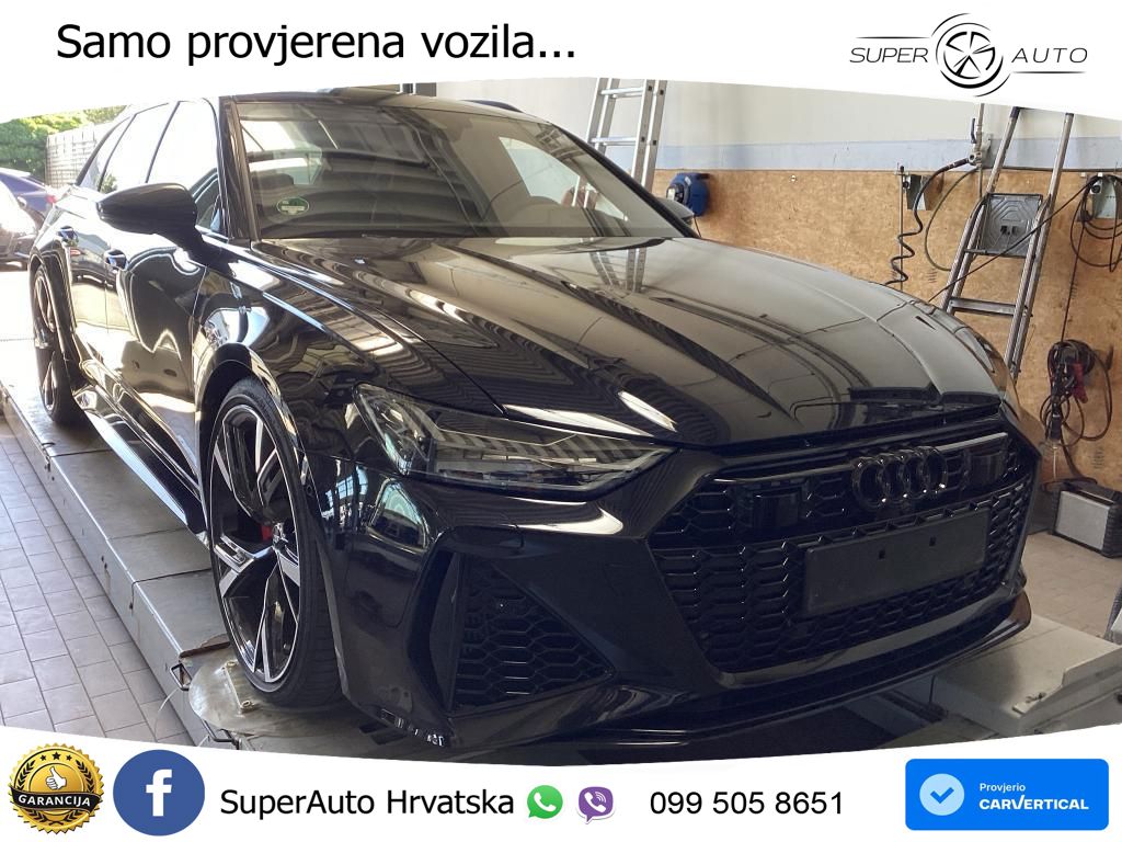 Audi RS6 Avant 4.0 TFSI V8 performance (630 KS)  quattro tiptronic LED+GR SJED+ACC