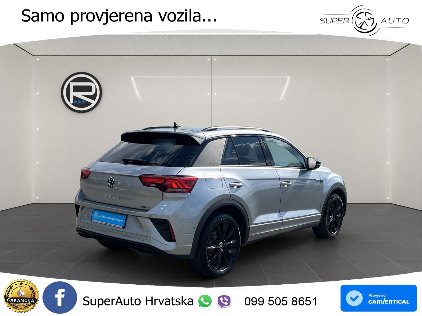 Volkswagen T-Roc I 2.0 TSI (190 KS) 4M DSG LED+GR SJED+ACC
