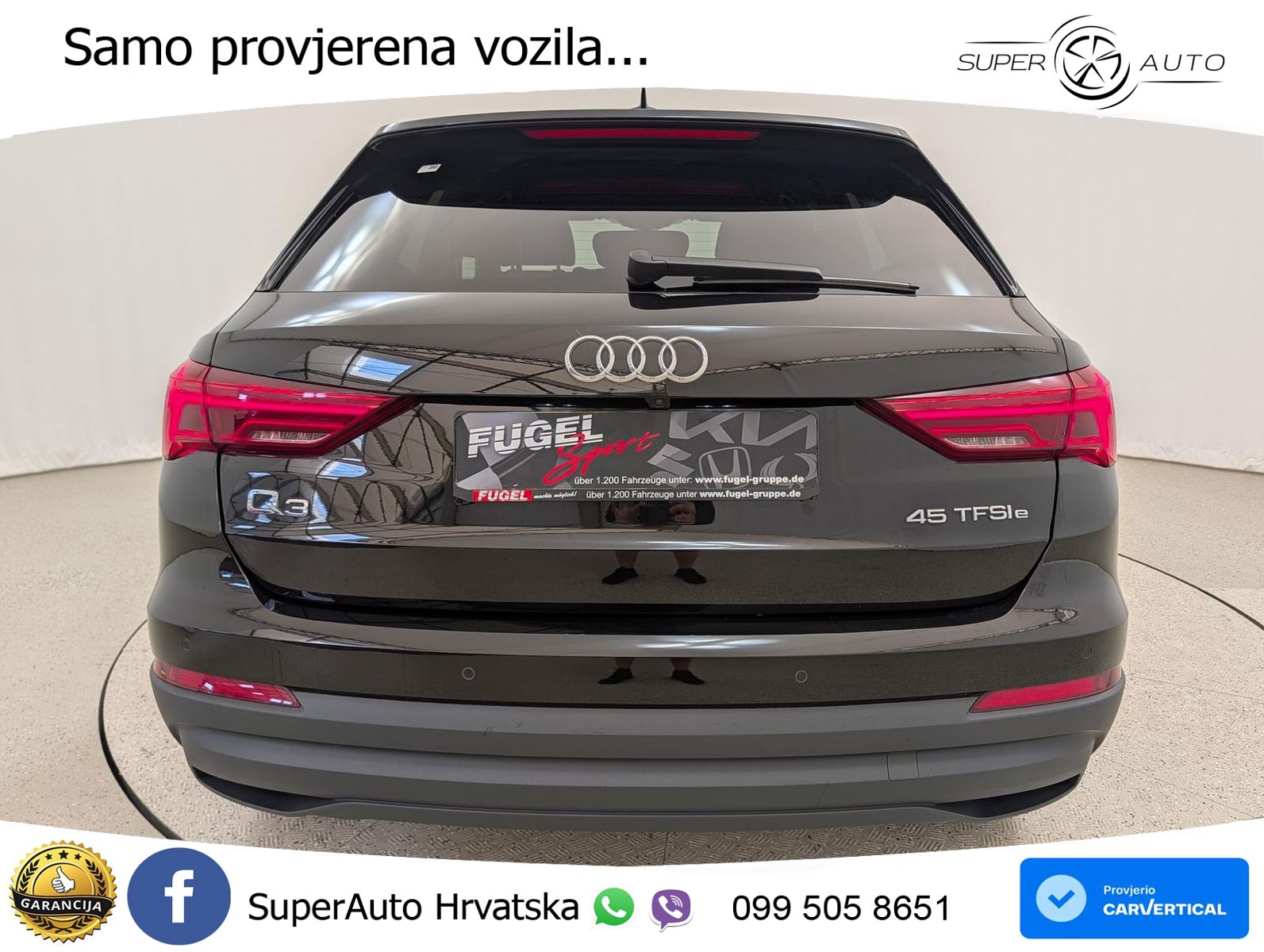 Audi Q3 45 TFSIe (245 KS) S tronic LED+GR SJED+ACC