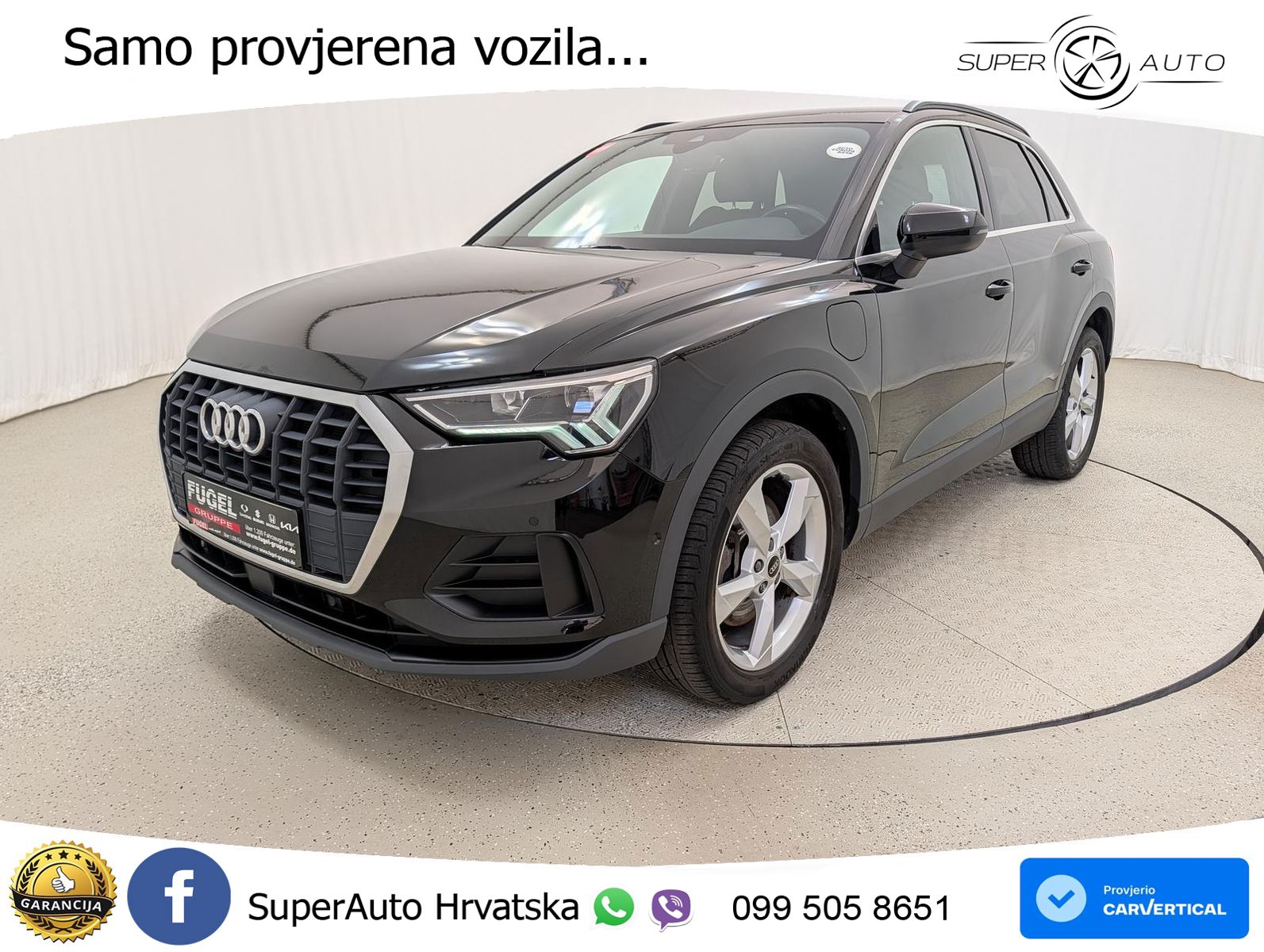 Audi Q3 45 TFSIe (245 KS) S tronic LED+GR SJED+ACC