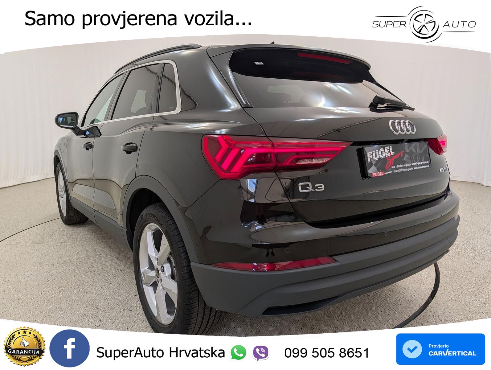Audi Q3 45 TFSIe (245 KS) S tronic LED+GR SJED+ACC