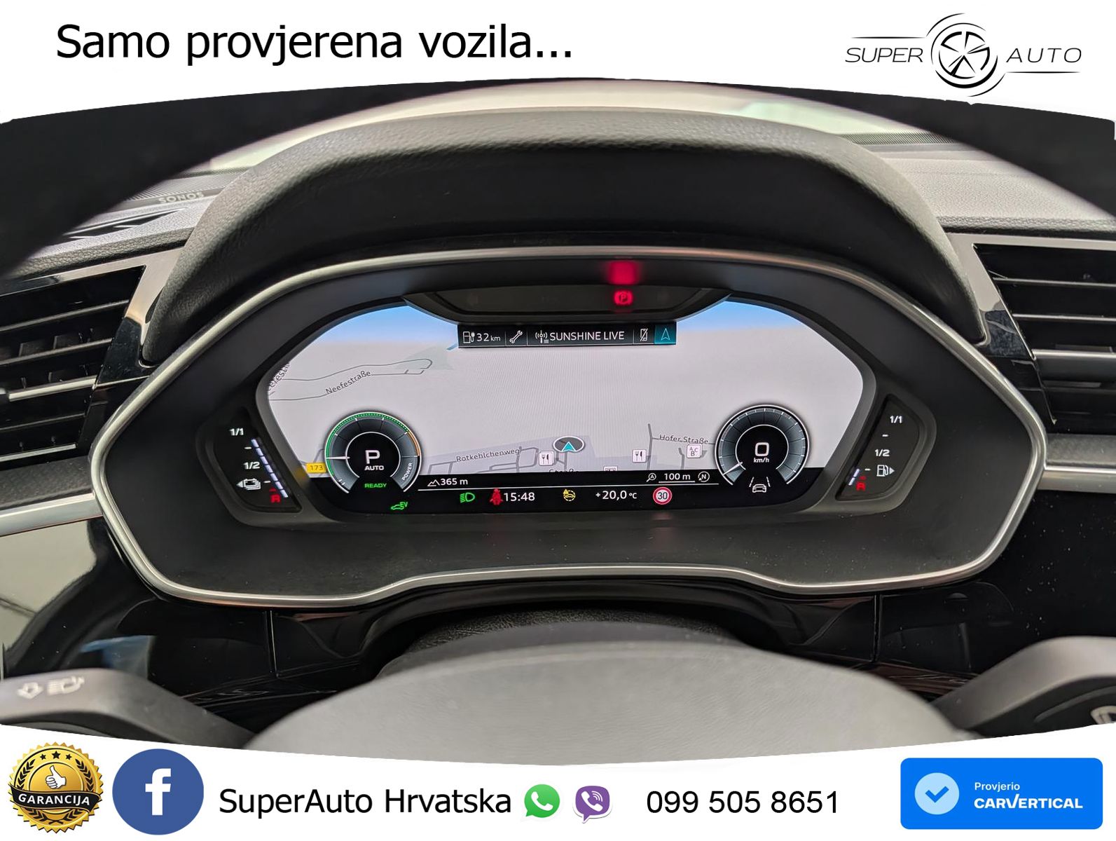 Audi Q3 45 TFSIe (245 KS) S tronic LED+GR SJED+ACC