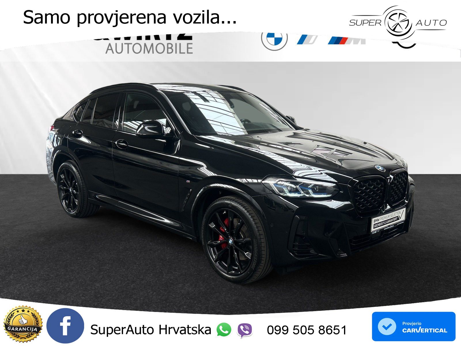 BMW X4 20d (190 KS) xDrive Steptronic M Sport LED+GR SJED+ACC
