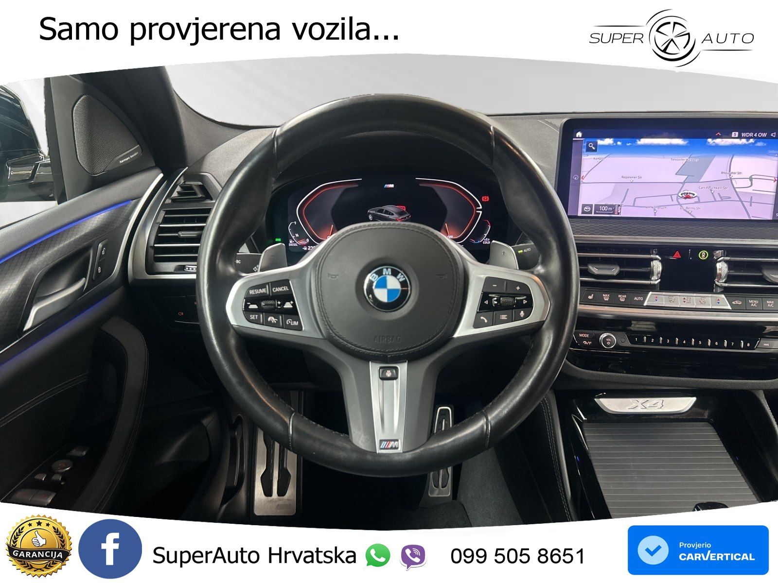 BMW X4 20d (190 KS) xDrive Steptronic M Sport LED+GR SJED+ACC