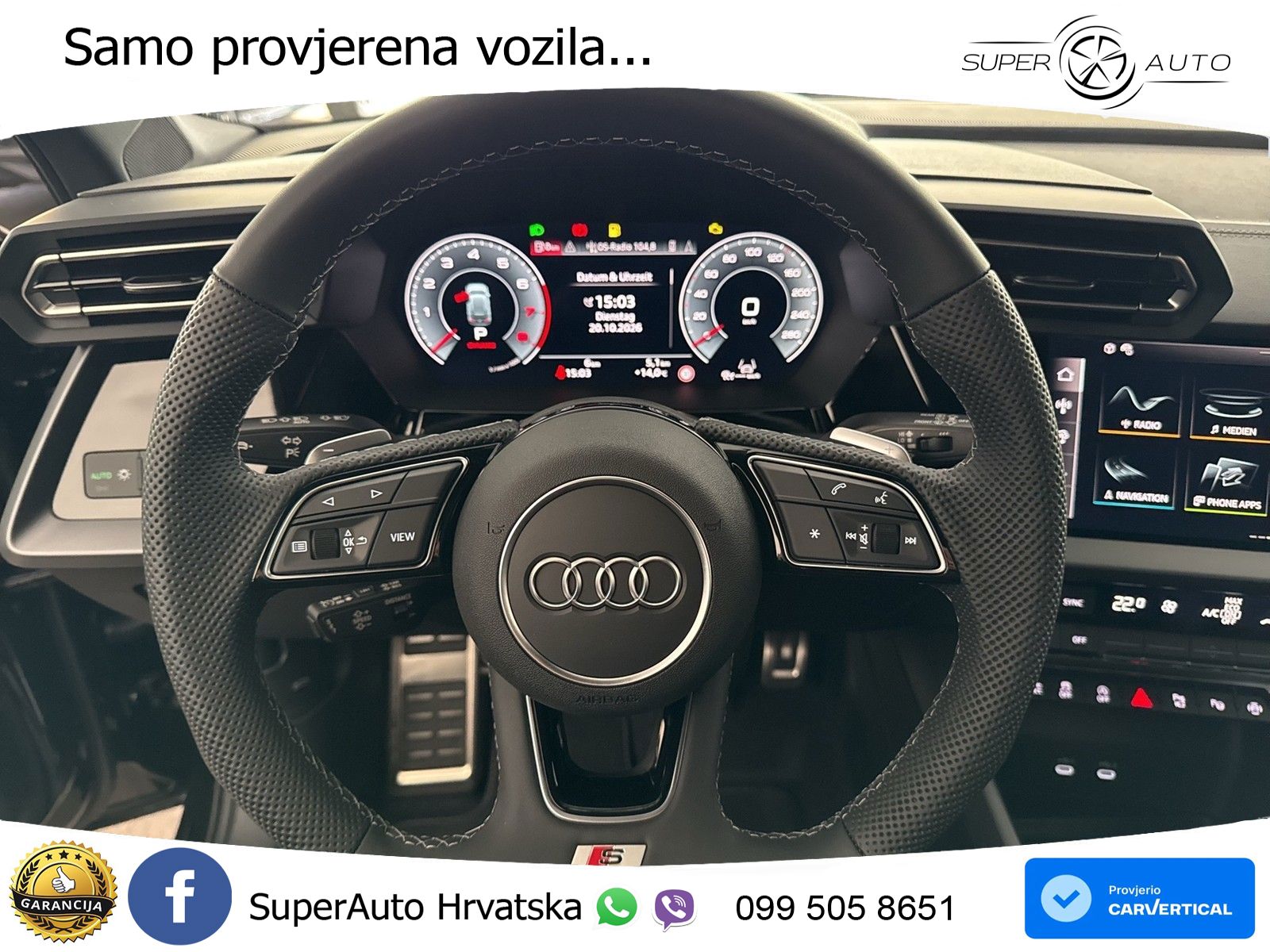 Audi A3 40 TFSI (204 KS) quattro S tronic S line LED+GR SJED+ACC