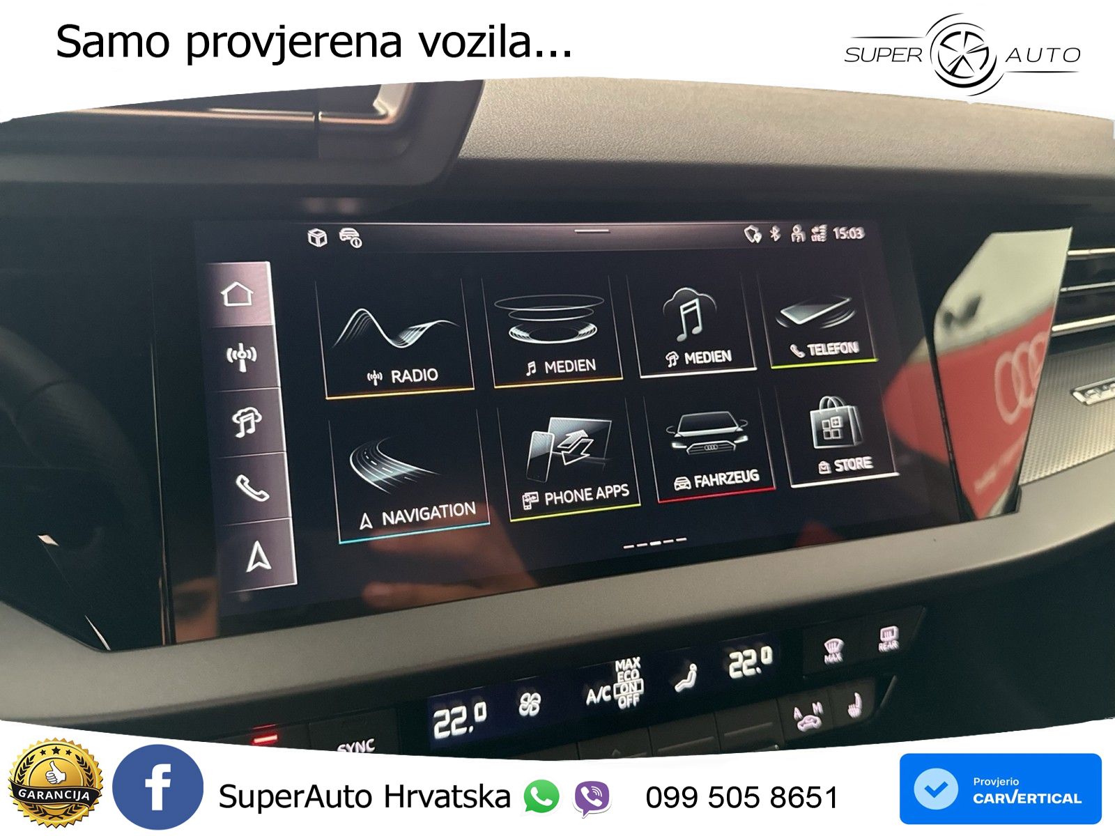Audi A3 40 TFSI (204 KS) quattro S tronic S line LED+GR SJED+ACC