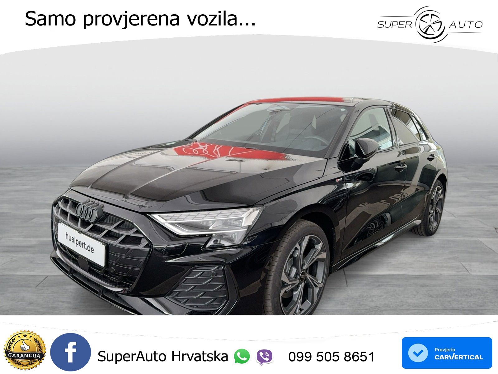 Audi A3 40 TFSI (204 KS) quattro S tronic S line LED+GR SJED+ACC