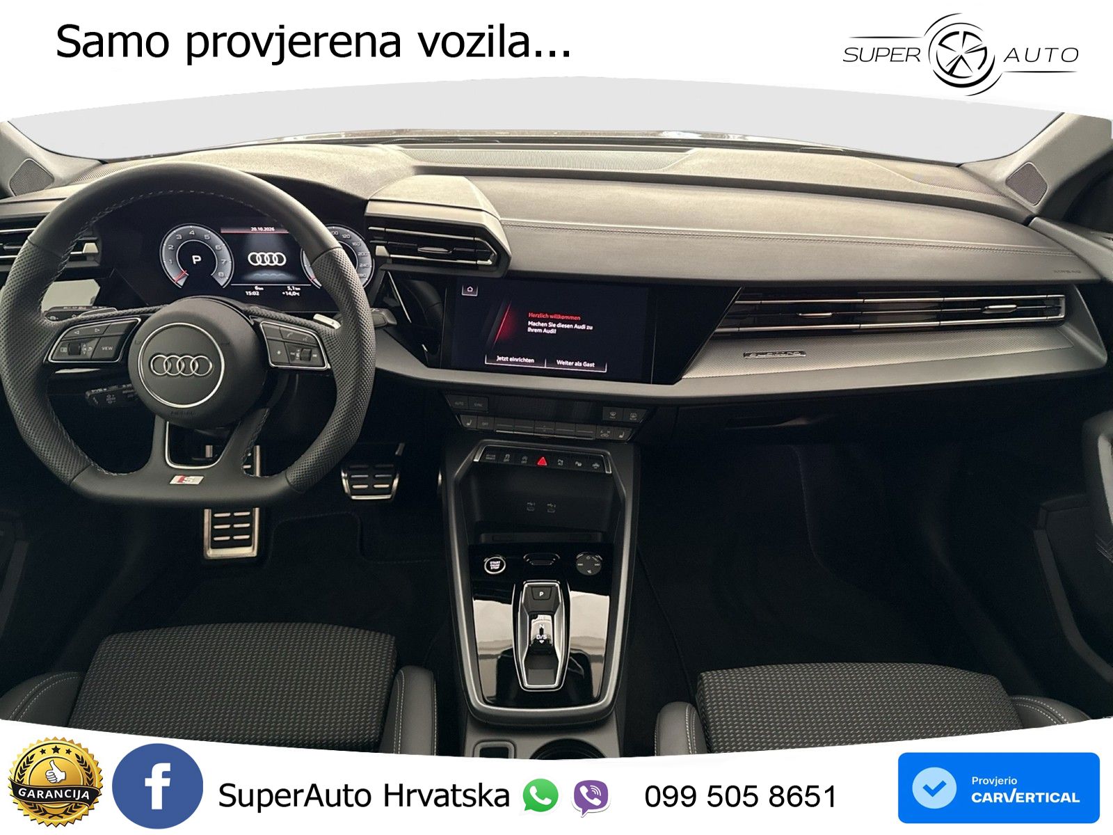 Audi A3 40 TFSI (204 KS) quattro S tronic S line LED+GR SJED+ACC