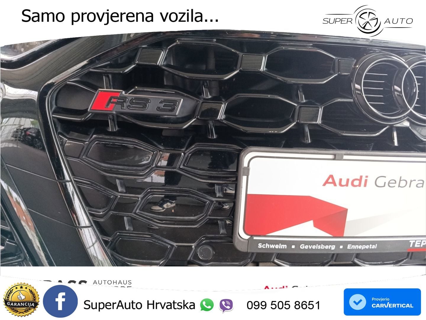 Audi RS3 Sedan 2.5 TFSI (400 KS) quattro S tronic MATRIX+GR SJED+KAM