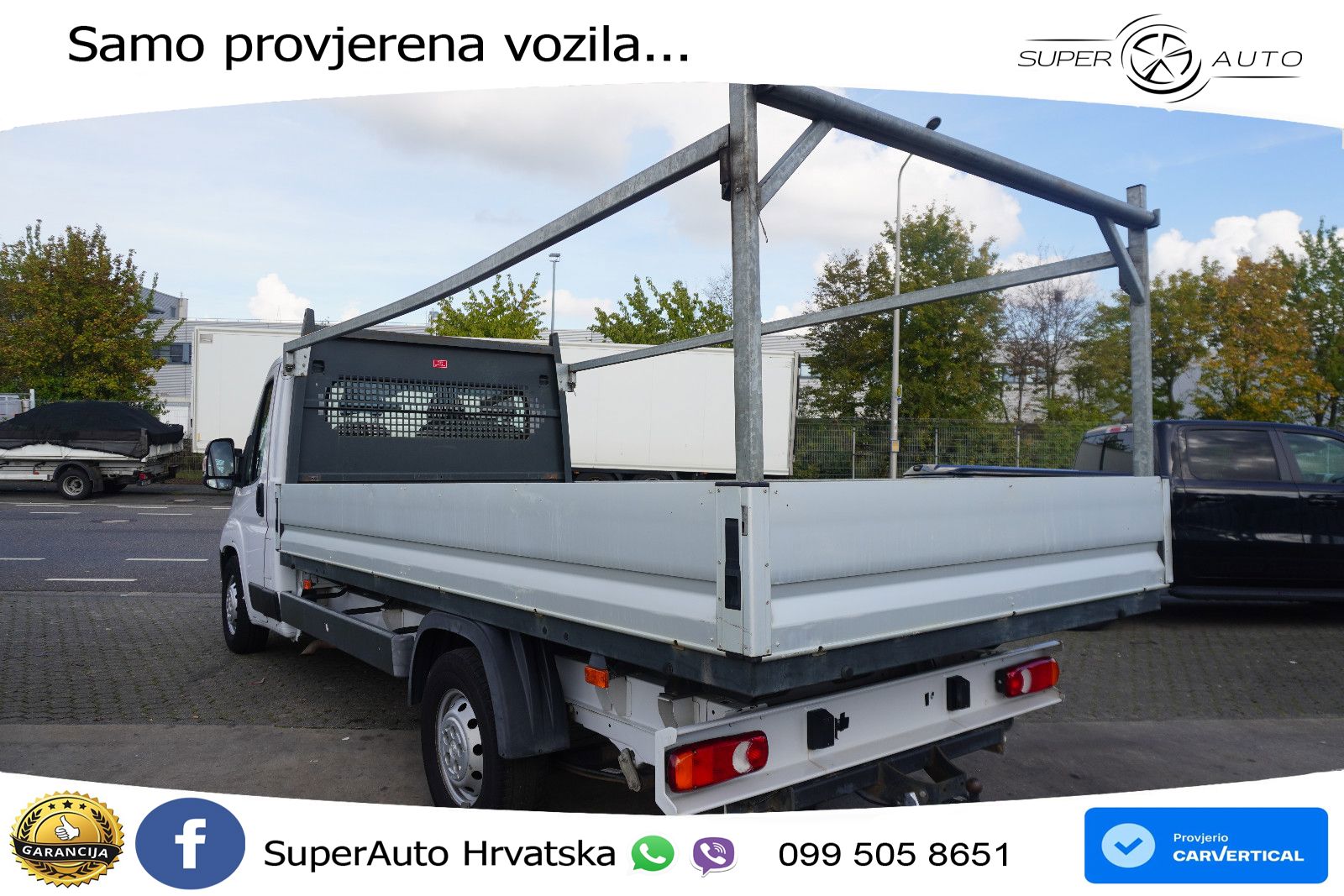 Peugeot Boxer 2.2 165 Multijet Pritsche AHK Maxi Euro 6 165 KS
