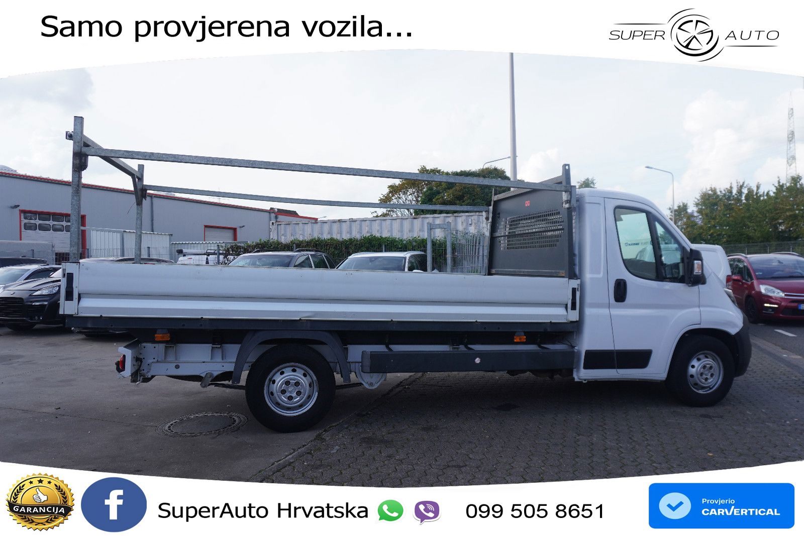 Peugeot Boxer 2.2 165 Multijet Pritsche AHK Maxi Euro 6 165 KS