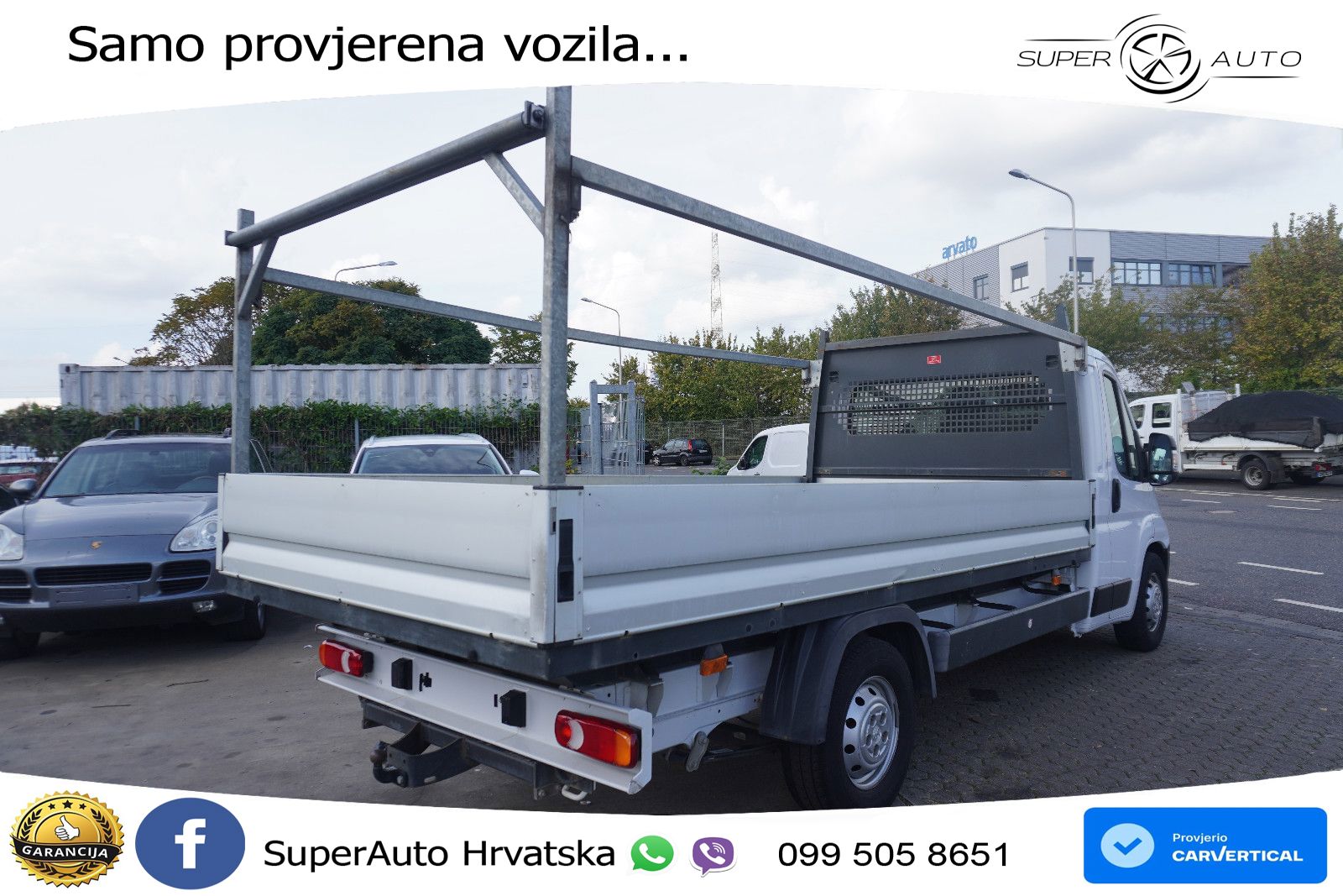 Peugeot Boxer 2.2 165 Multijet Pritsche AHK Maxi Euro 6 165 KS