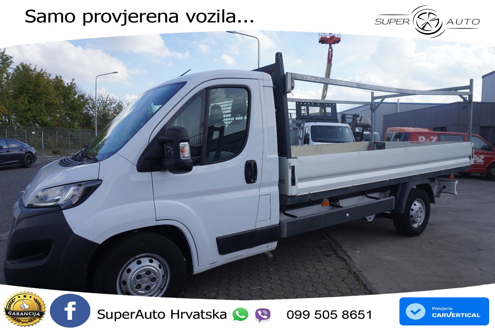 Peugeot Boxer 2.2 165 Multijet Pritsche AHK Maxi Euro 6 165 KS