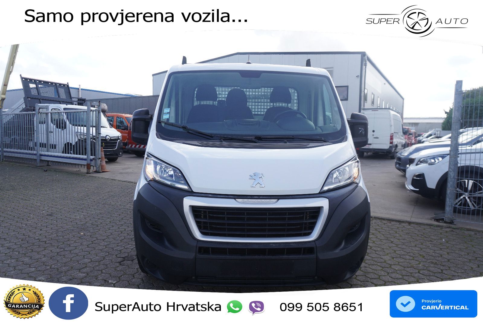Peugeot Boxer 2.2 165 Multijet Pritsche AHK Maxi Euro 6 165 KS