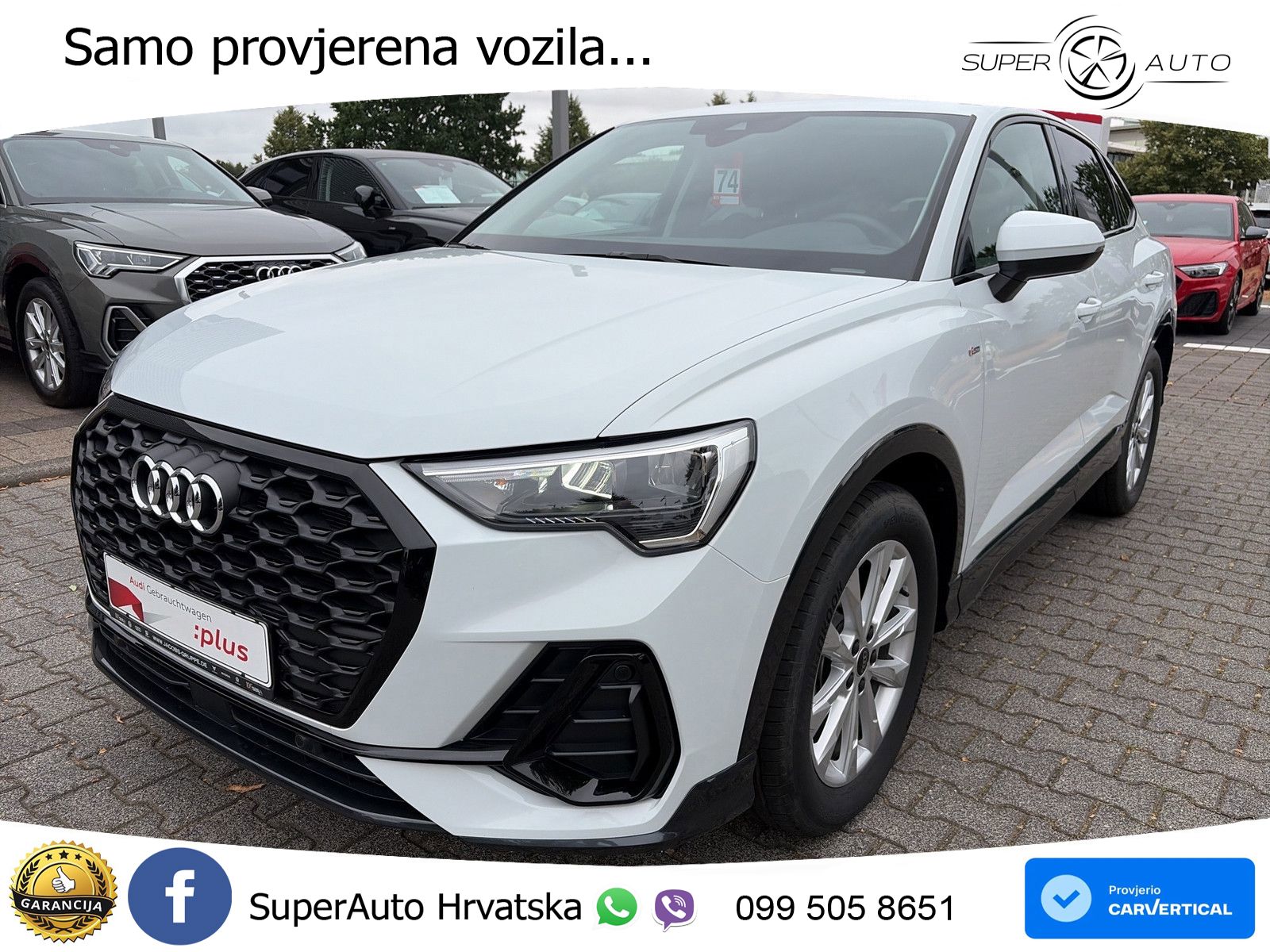 Audi Q3 II Sportback 35 TFSI (150 KS) S tronic S line LED+GR SJED+ACC