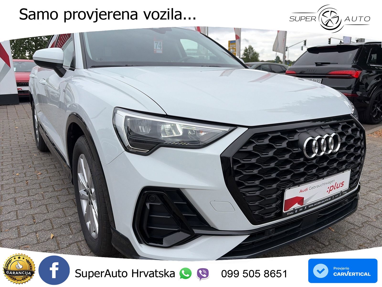 Audi Q3 II Sportback 35 TFSI (150 KS) S tronic S line LED+GR SJED+ACC