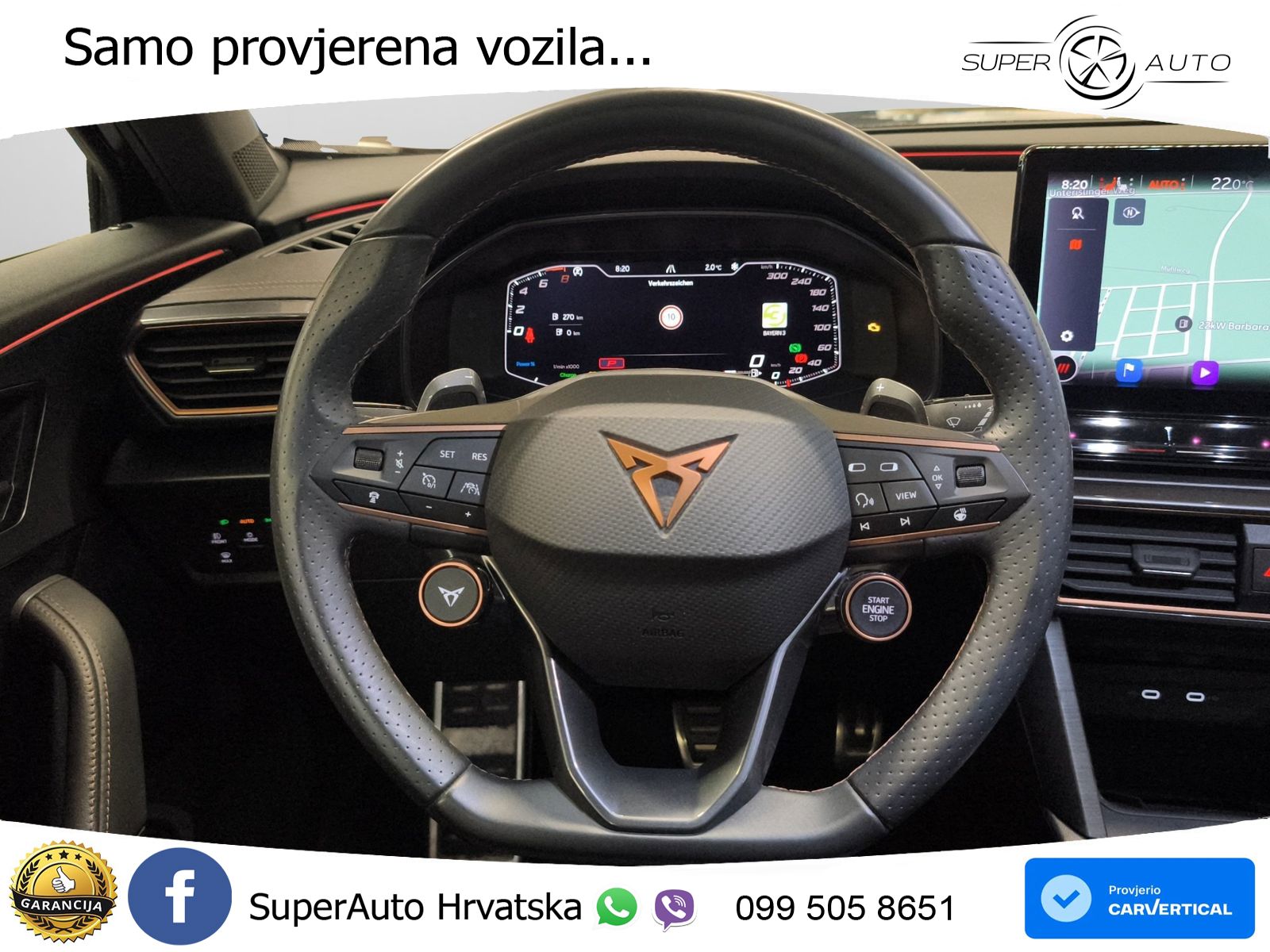 Cupra Formentor 1.4 TSI (245 KS) e-Hybrid DSG VZ LED+GR SJED+ACC
