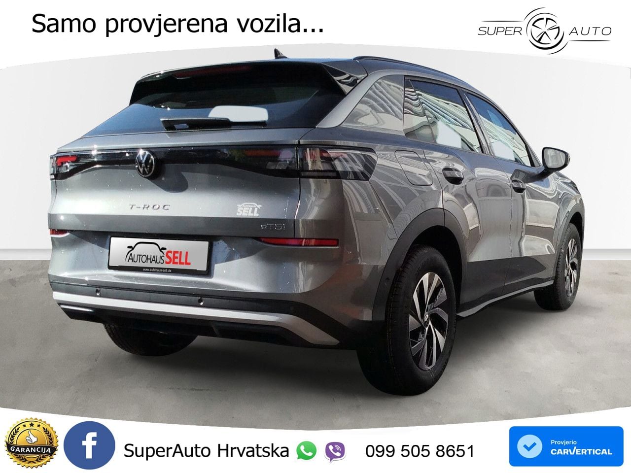 Volkswagen T-Roc 1.5 eTSI (150 KS)  DSG LED+GR SJED+ACC