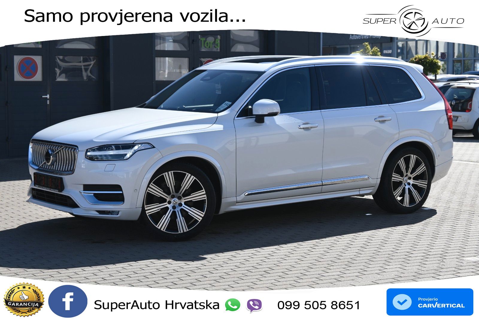 Volvo XC90 2.0 B5 Diesel AWD Automatic ACC+HEAD+4xGR SJED+360+PANO