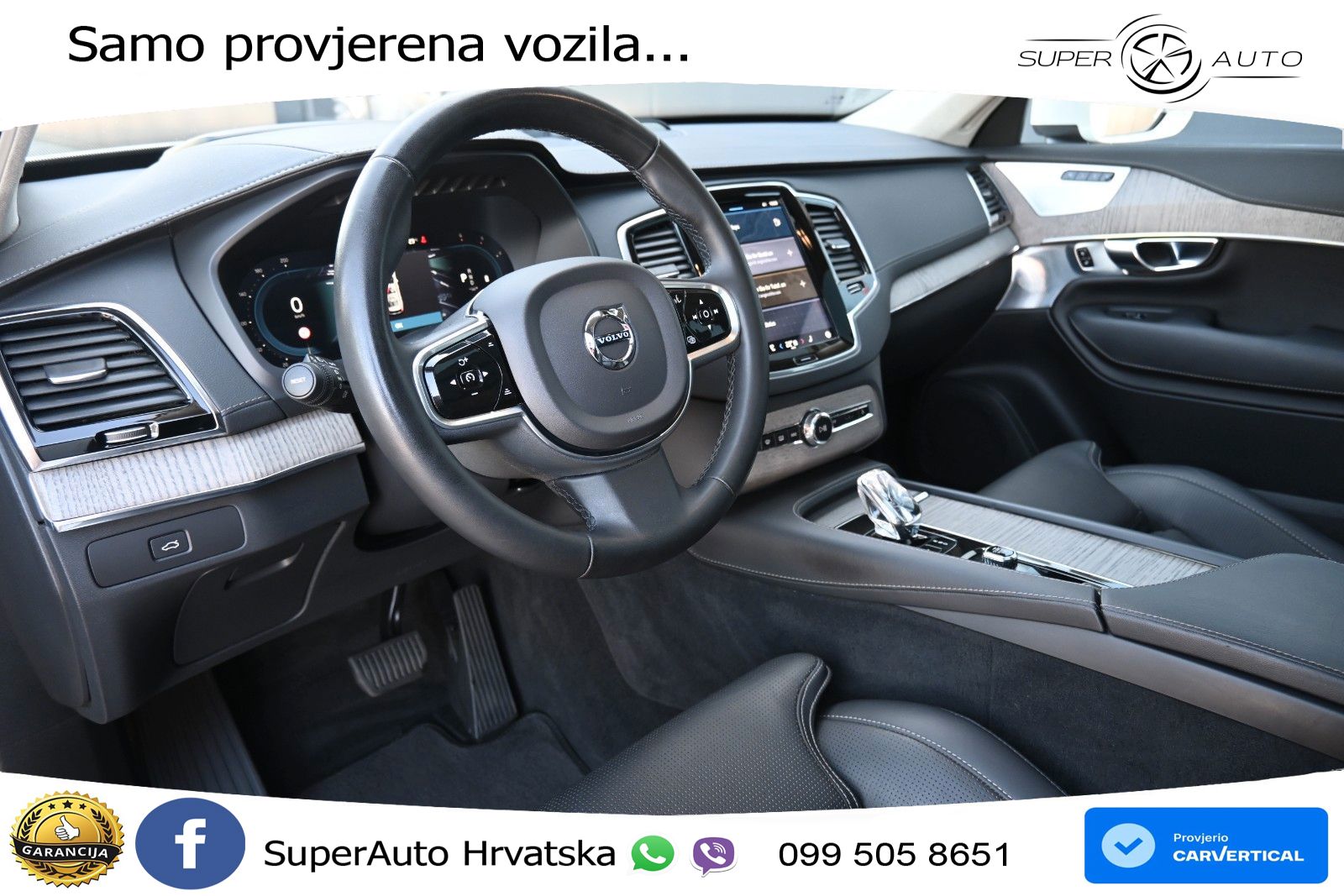Volvo XC90 2.0 B5 Diesel AWD Automatic ACC+HEAD+4xGR SJED+360+PANO
