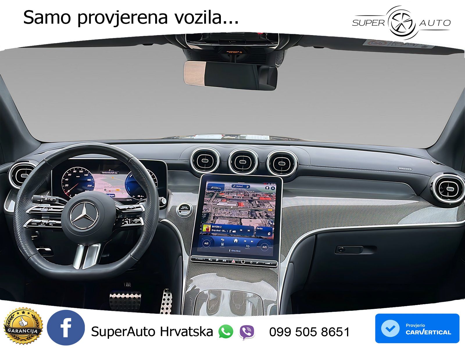 Mercedes GLC 400e (381 KS) 4MATIC 9G-TRONIC AMG ACC+GR SJED+360+PANO
