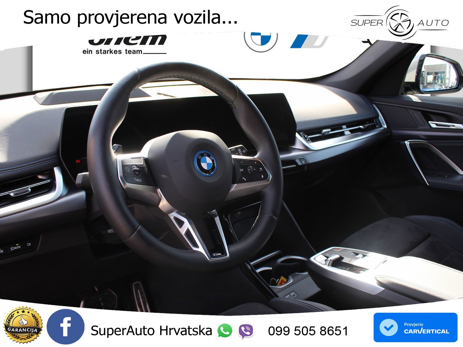 BMW iX1 68 kWh (313 KS) xDrive30 M Sport LED+GR SJED+ACC