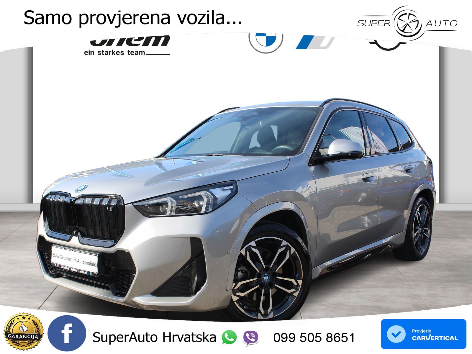 BMW iX1 68 kWh (313 KS) xDrive30 M Sport LED+GR SJED+ACC