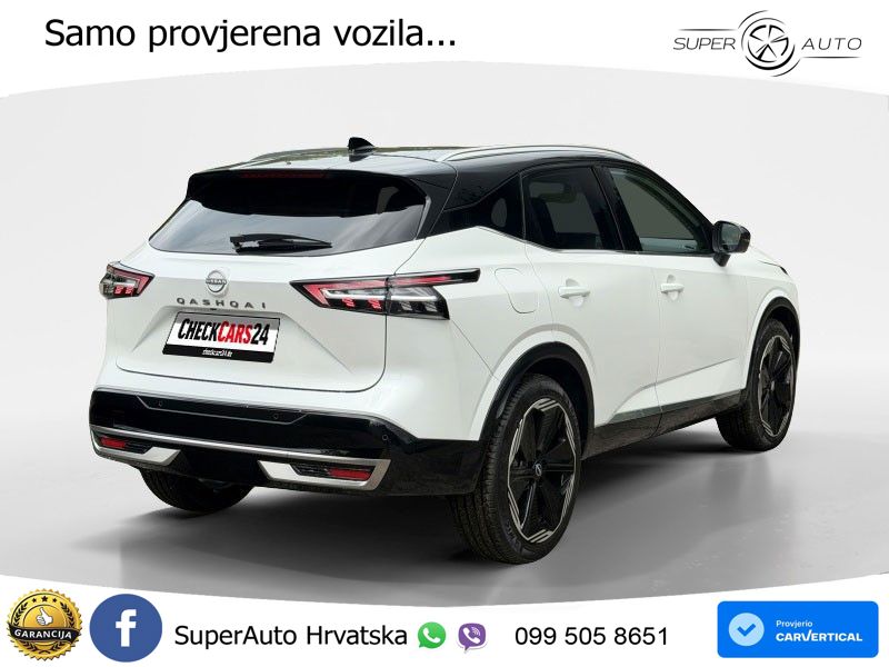 Nissan Qashqai 1.3 DIG-T (158 KS) Xtronic Tekna ACC+HEAD+GR SJED+360+PANO