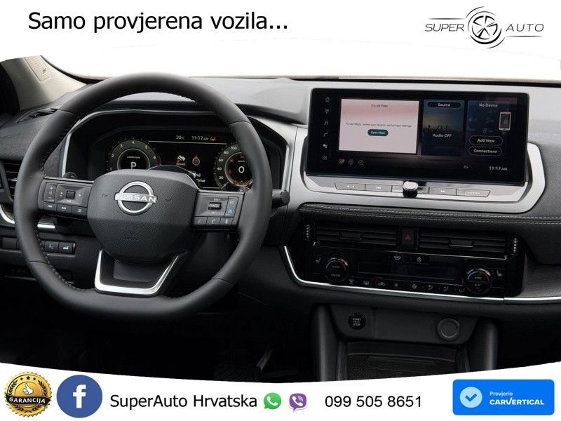 Nissan Qashqai 1.3 DIG-T (158 KS) Xtronic Tekna ACC+HEAD+GR SJED+360+PANO